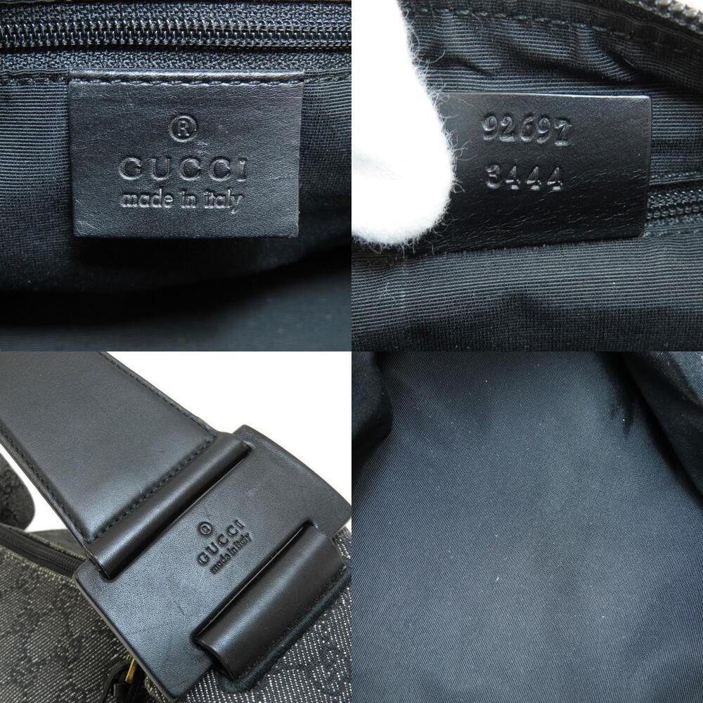 Gucci One Shoulder Hobo GG Shoulder Bag Canvas - Picture 6 of 11